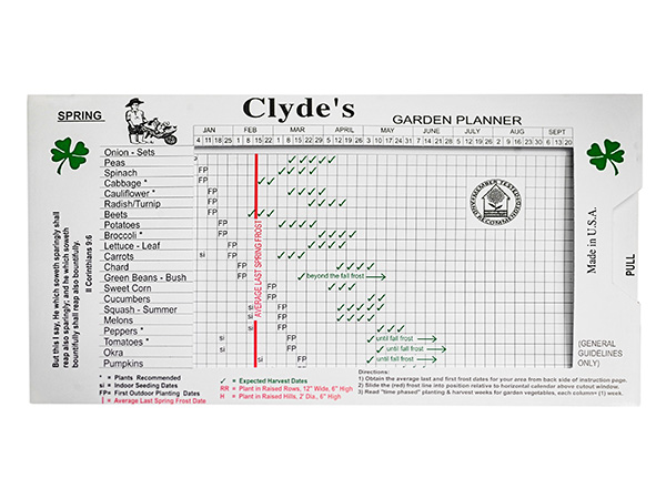 clydes garden planner guide